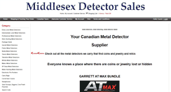 Desktop Screenshot of middlesexdetectorsales.ca